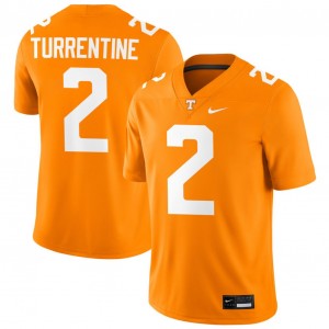 Men Andre Turrentine Tennessee Orange Tennessee Vols #2 Official Jersey