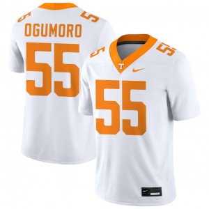 Men Antoni Ogumoro White UT #55 University Jerseys