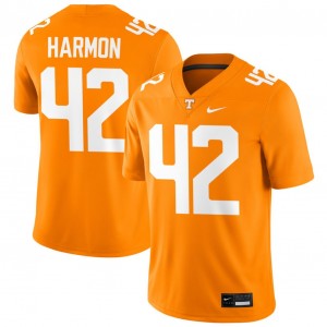 Men Braylon Harmon Tennessee Orange TN Vols #42 2025 Jersey