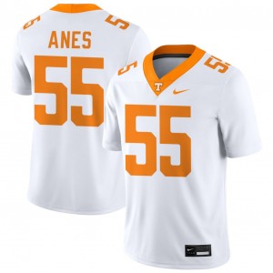 Men Brenden Anes White UT Vols #55 Game Jersey