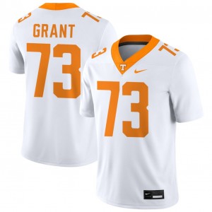 Men Brian Grant White UT #73 Replica Jersey