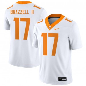 Men Chris Brazzell II White Vols #17 Official Jersey