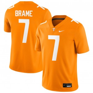 Men DaSaahn Brame Tennessee Orange Tennessee Volunteers #7 Player Jerseys