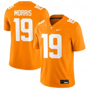 Men Daune Morris Tennessee Orange UTK #19 Official Jersey
