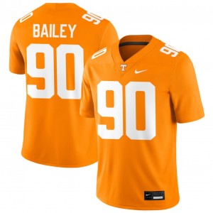 Men Dominic Bailey Tennessee Orange TN Volunteers #90 Replica Jersey