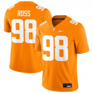 Men Jackson Ross Tennessee Orange Tenn Vols #98 2025 Jerseys