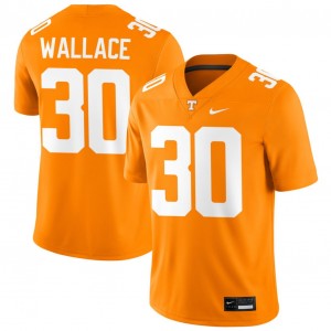 Men Jamal Wallace Tennessee Orange UT Volunteers #30 Game Jerseys