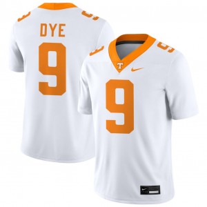 Men Mariyon Dye White TN Vols #9 2025 Jerseys