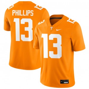 Men Mason Phillips Tennessee Orange UT Vols #13 Replica Jerseys
