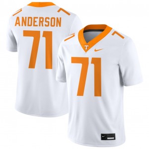 Men Max Anderson White TN #71 University Jersey