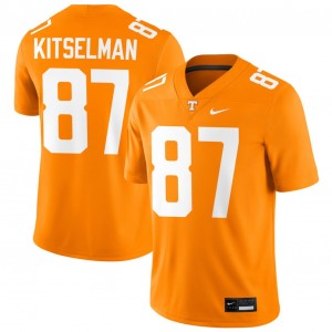Men Miles Kitselman Tennessee Orange Tenn #87 2025 Jerseys