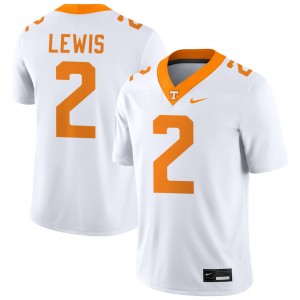 Men Peyton Lewis White Tennessee #2 2025 Jersey