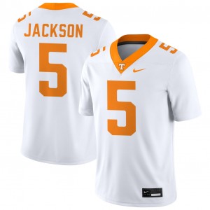 Men Radarious Jackson White TN #5 Game Jerseys