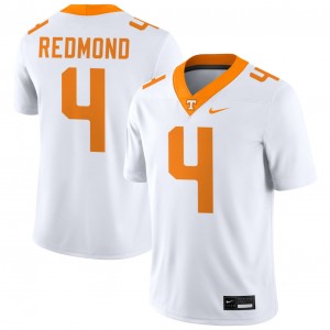 Men Ty Redmond White Vols #4 2025 Jersey