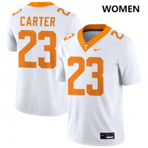 Women Boo Carter White University Of Tennessee #23 University Jersey