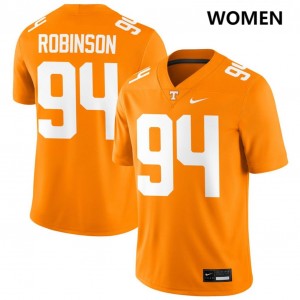 Women Nathan Robinson Tennessee Orange UT #94 Stitched Jersey