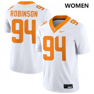 Women Nathan Robinson White UT #94 Official Jersey