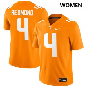 Women Ty Redmond Tennessee Orange UT Vols #4 Replica Jersey
