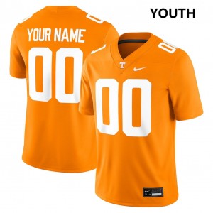 Youth Custom Tennessee Orange Tenn Vols #00 Official Jerseys