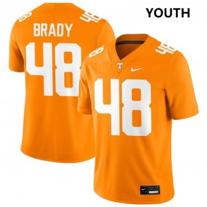 Youth Bennett Brady Tennessee Orange Tenn Vols #48 Alumni Jersey