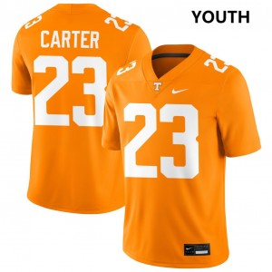 Youth Boo Carter Tennessee Orange UT Vols #23 2025-26 Jerseys