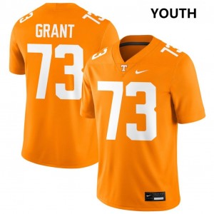 Youth Brian Grant Tennessee Orange Tenn #73 2025 Jersey