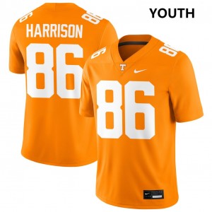 Youth Cole Harrison Tennessee Orange The Volunteer State #86 2025-26 Jersey