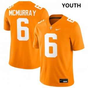 Youth Jalen McMurray Tennessee Orange Tennessee #6 NCAA Jersey
