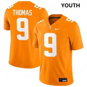 Youth Star Thomas Tennessee Orange UT Volunteers #9 Alumni Jerseys
