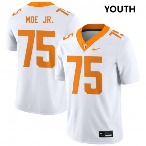 Youth Wendell Moe Jr. White University Of Tennessee #75 2025-26 Jerseys